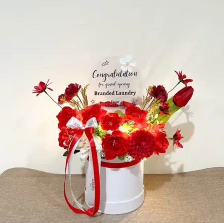 Bloom Box Akrilik Ucapan Grand Opening Lombok Tengah